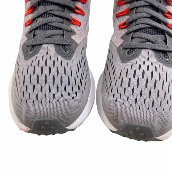 Nike Zoom Winflo 4 Pink Grey Sneaker Lace Up - Picture 5 of 9